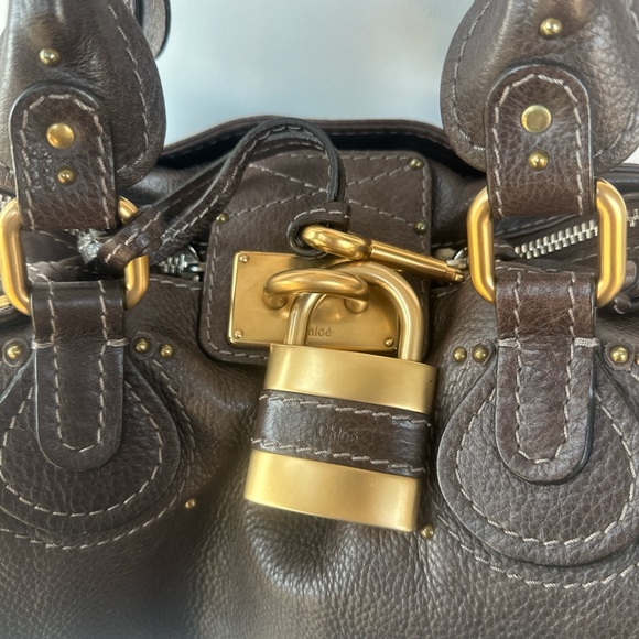 SOLD Brown Chloe Paddington bag - Picture 4 of 14